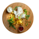Veg Shawarma (Soya) on rice/fries